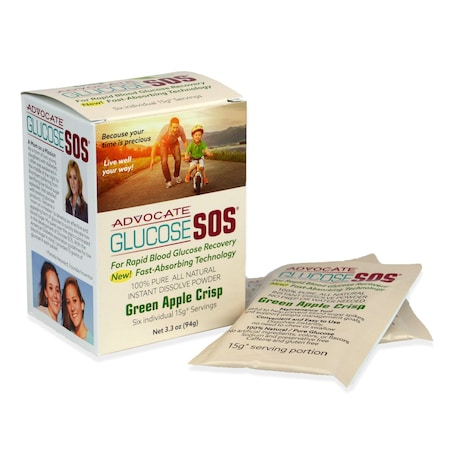Advocate Glucose SOS Green Apple GL-SOS-GA